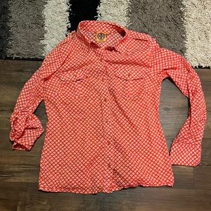 Tory Burch Casual Button Down women’s Size 8